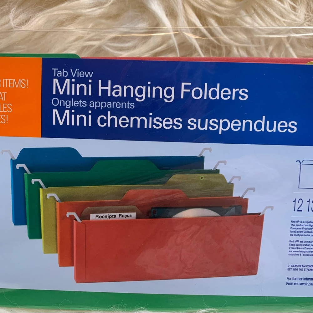 🐸2:$10🐸 file folders Mini Hanging Folders